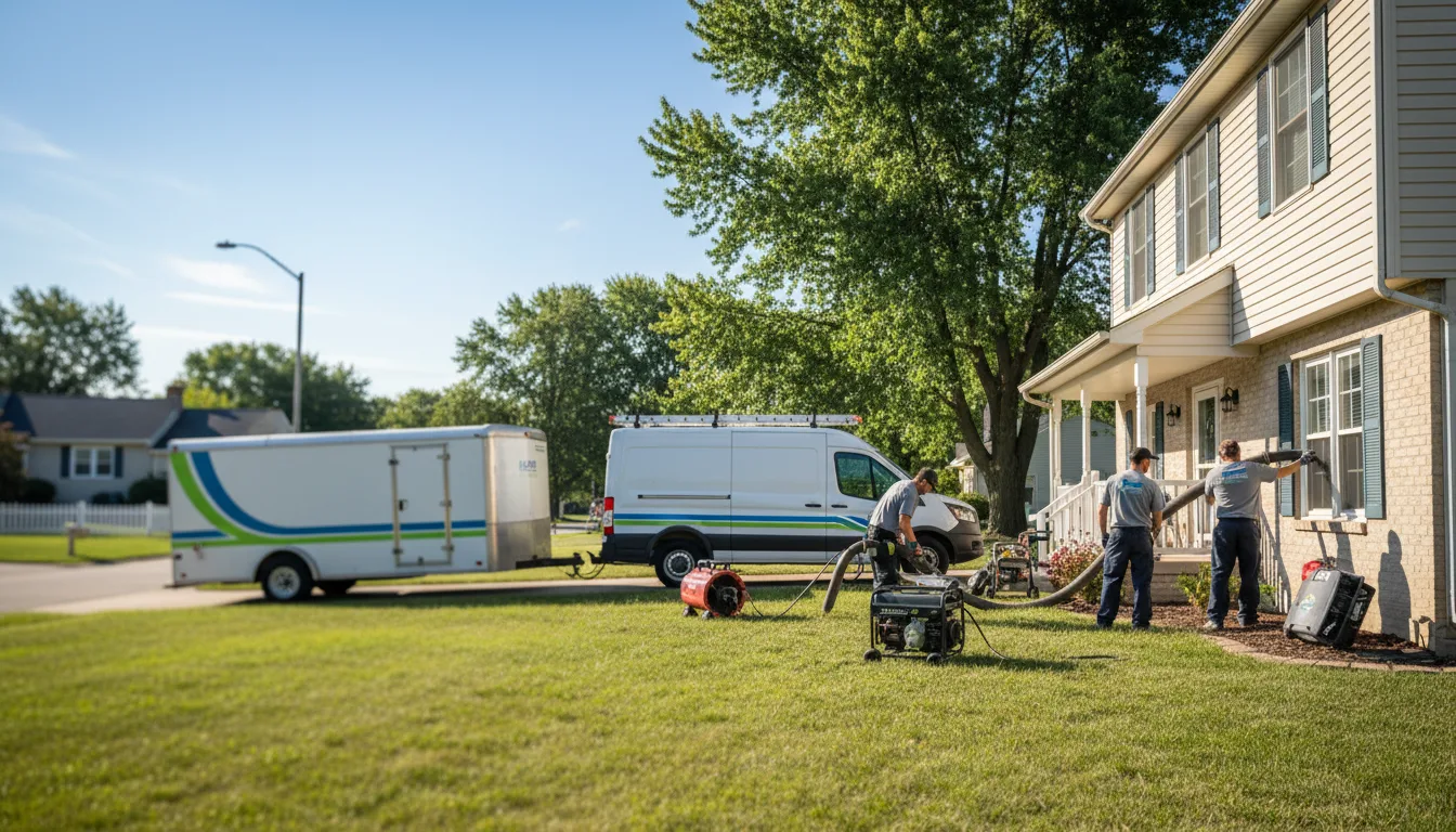Flooded Basement Restoration And Cleanup With Repair in Snyder, NE near me